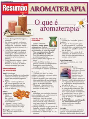 Aromaterapia