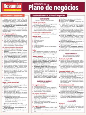 Como Fazer um Plano de Negócios