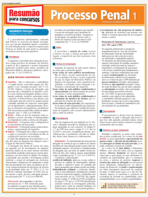 Processo penal 1