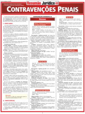 Contravenções Penais