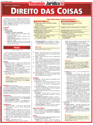 Direito das Coisas