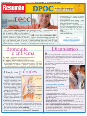 DPOC - Doença Pulmonar Obstrutiva Crônica