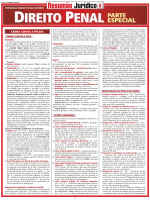 Direito Penal - Parte Especial