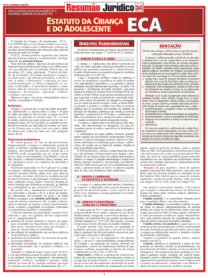 Estatuto da Criança e do Adolescente - ECA
