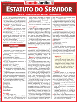 Estatuto do Servidor