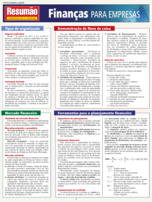 Finanças para empresas