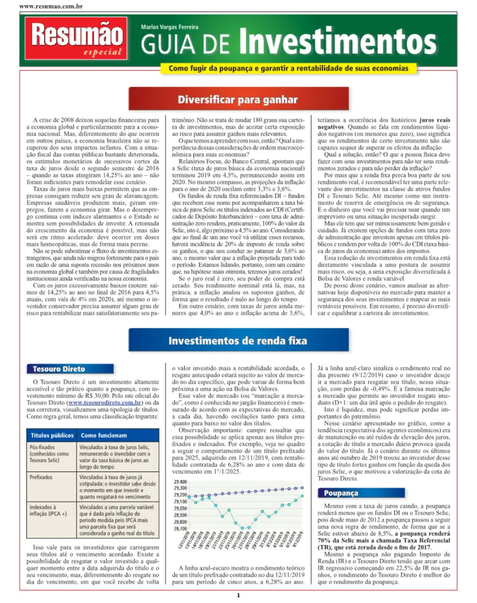 Guia de Investimentos