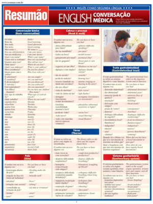 English Conversação médica