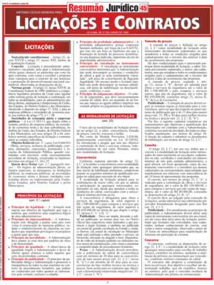 Licitações e Contratos