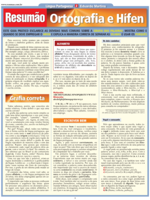 Ortografia e Hífen