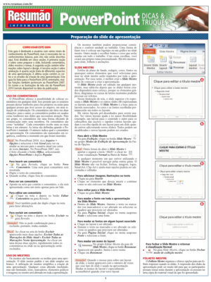 PowerPoint Dicas & truques