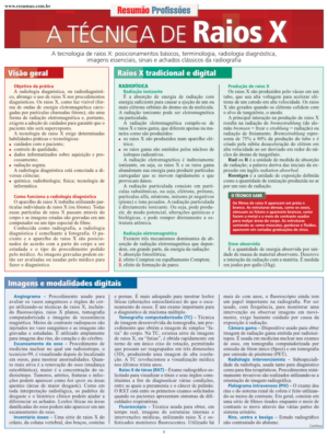 A técnica de Raios X