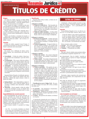 Títulos de Crédito