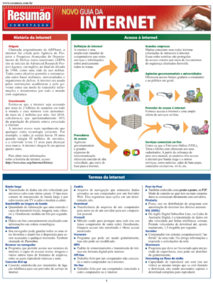Novo guia da internet
