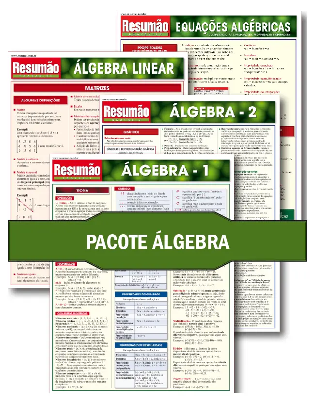 Pacote Álgebra
