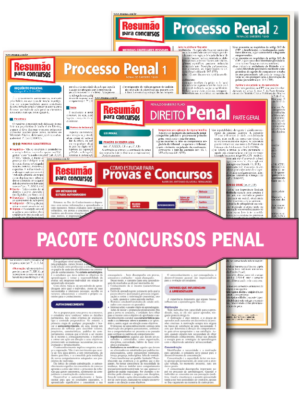 Pacote Concursos Penal