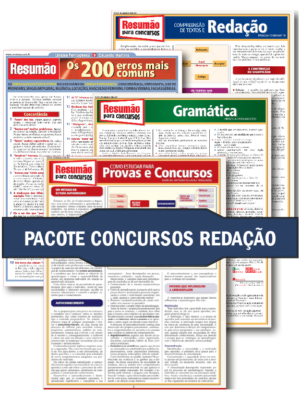 Pacote Concursos Redação
