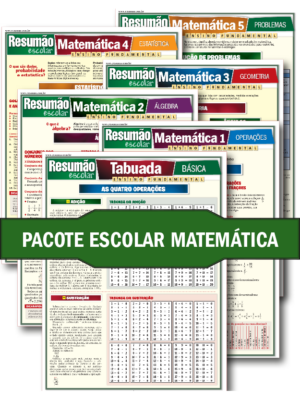Pacote Escolar Matemática