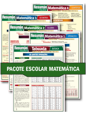 Pacote Escolar Matemática