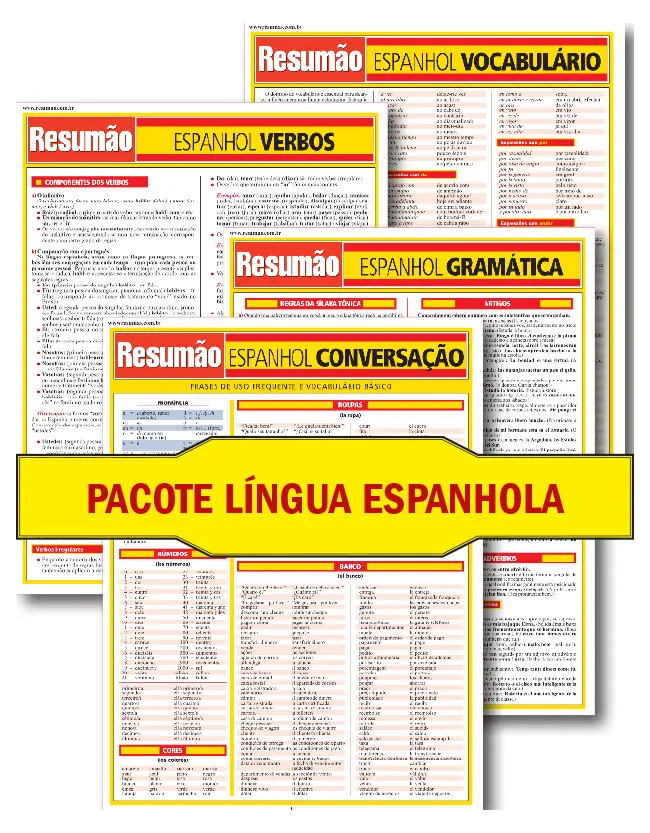 Pacote Língua Espanhola