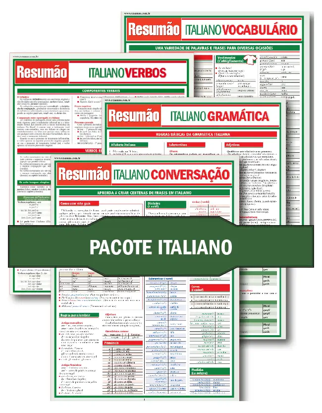 Pacote Língua Italiana