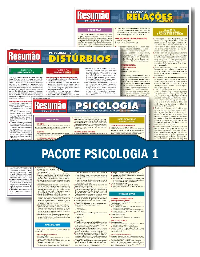 Pacote Psicologia I