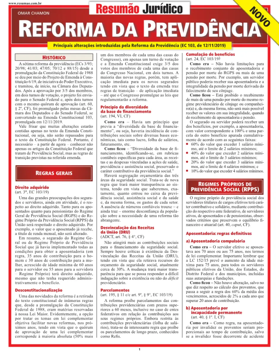 Reforma da Previdência