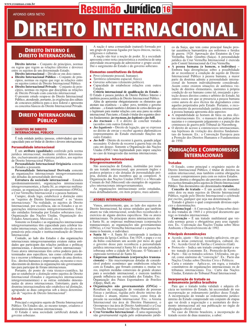 Direito Internacional