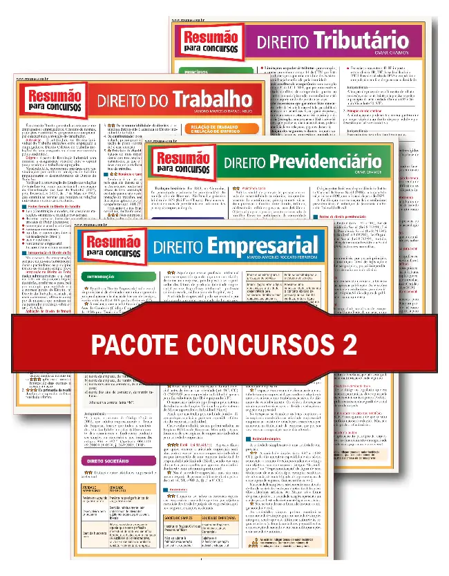 Pacote Concursos 2